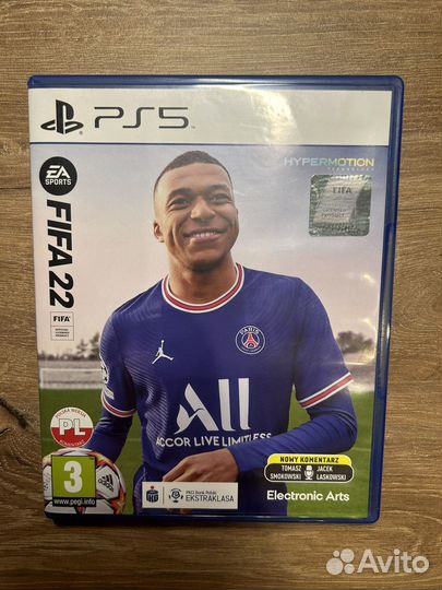 Игра для PS5 Fifa 2022 рус