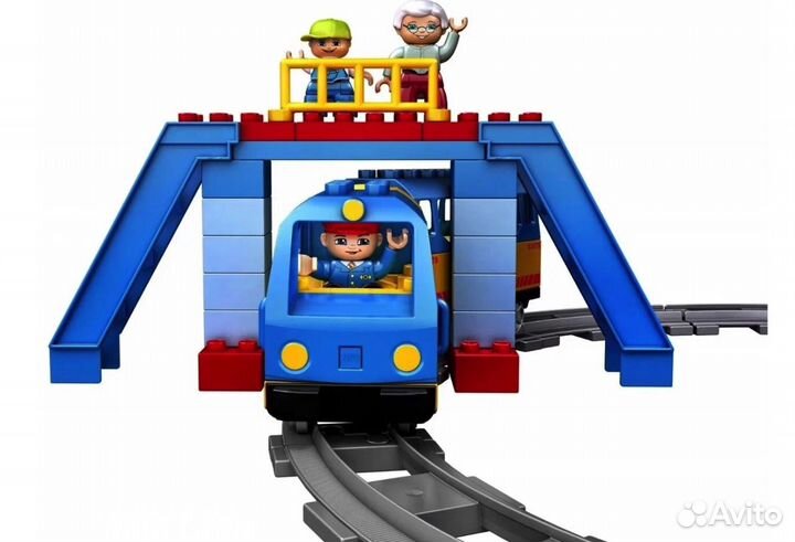 Lego поезд Duplo 5608 и Зоопарк 4962