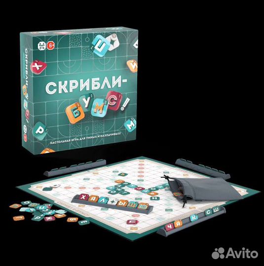 Скрибли-Бумс настольная игра в слова