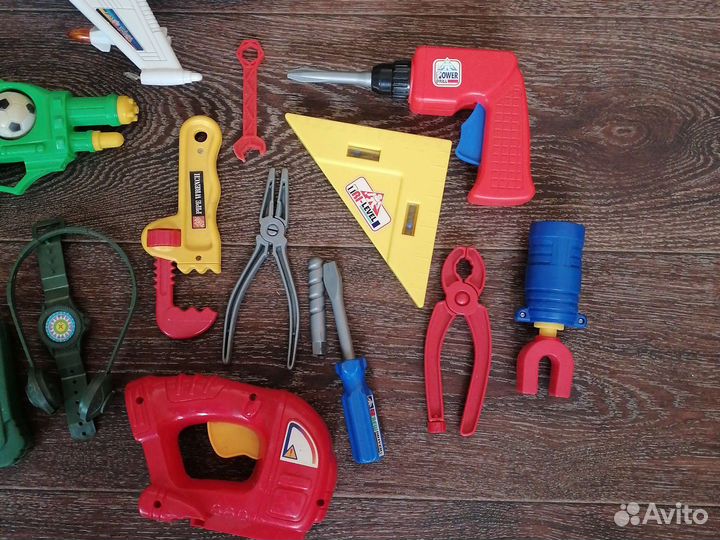 Развивающие игрушки для мальчика пакетом бу