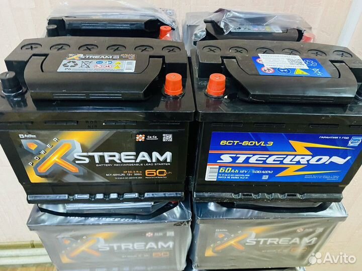 Аккумулятор 60 ач Steelron