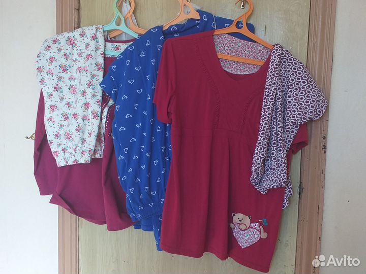 Домашние костюмы б/у, размер 48-50