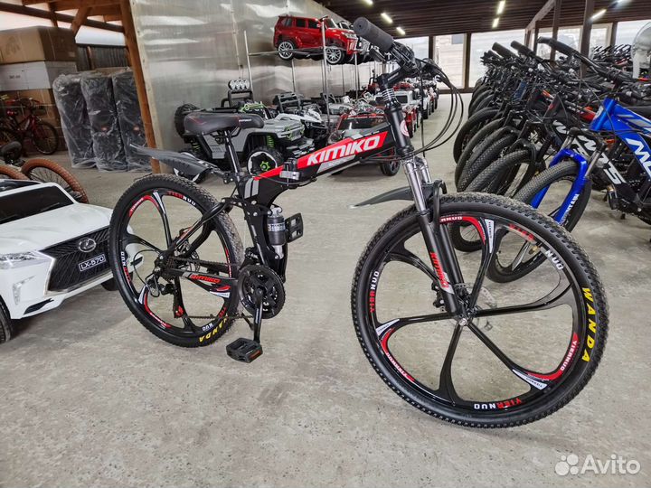 Велосипед на литых дисках