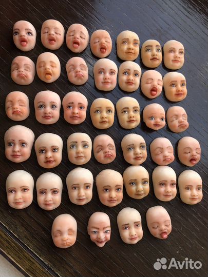 Личик для ватной игрушки