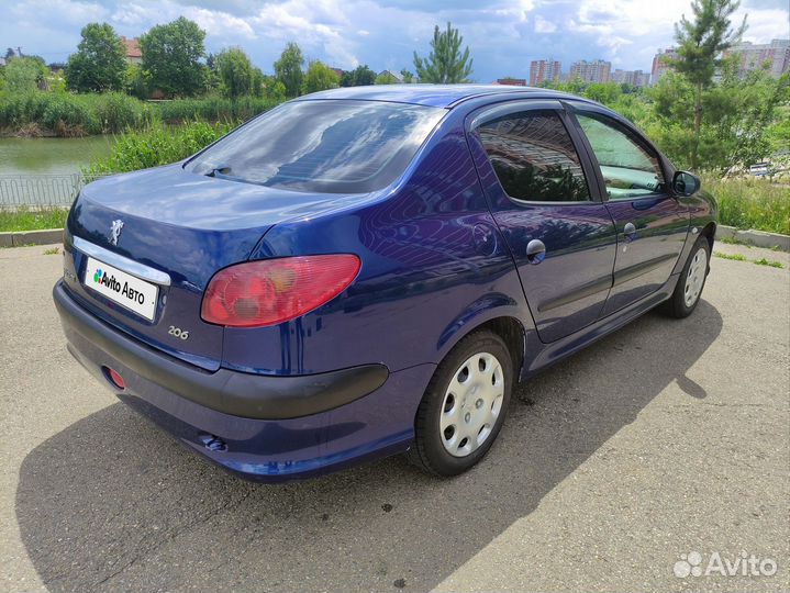 Peugeot 206 1.4 МТ, 2009, 219 000 км