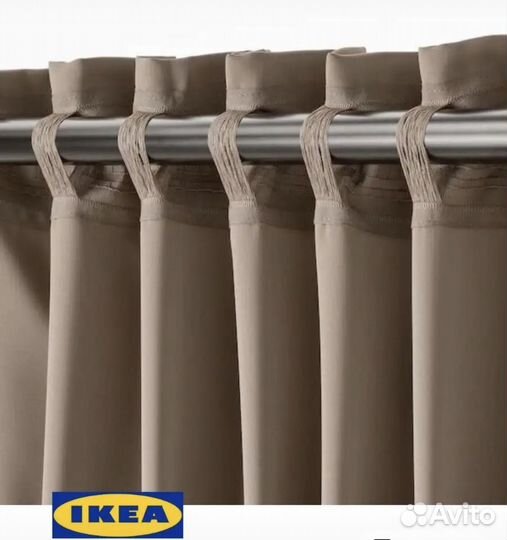 Шторы блекаут IKEA