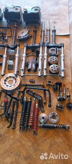 Запчасти для скутера