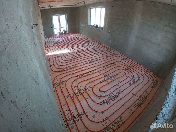 Теплый пол со стяжкой быстро договор гарантия