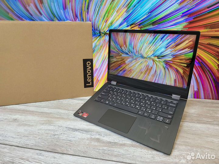 Lenovo Yoga 2в1 Сенсорный мощный ноутбук Ryzen