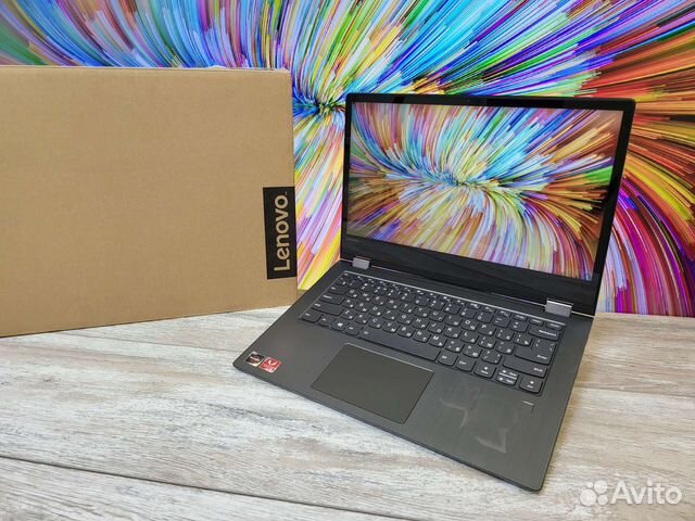 Lenovo Yoga 2в1 Сенсорный мощный ноутбук Ryzen