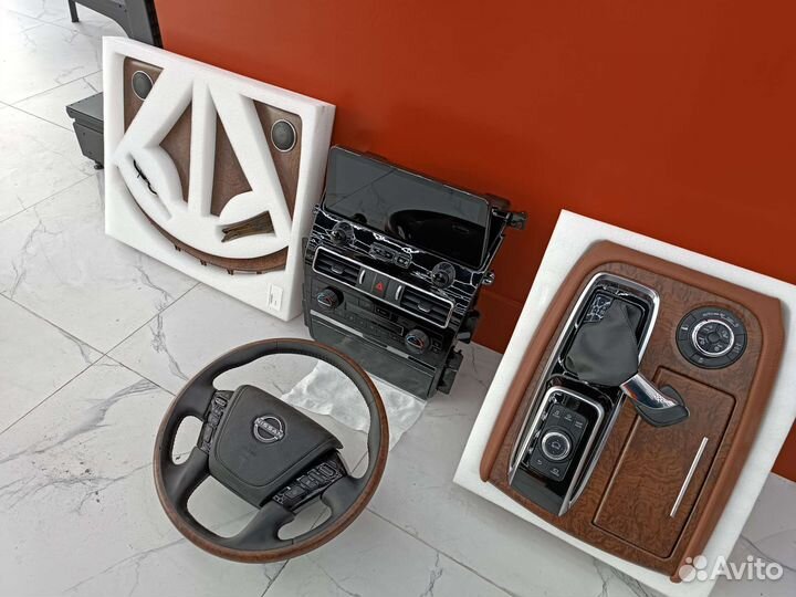 Рестайлинг салона Nissan Patrol Y62 2010 в 2022