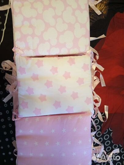 Бортики в детскую кроватку