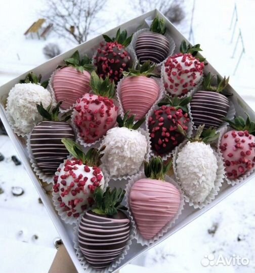 Клубника в шоколаде