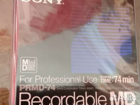 Минидиски Sony prmd 74