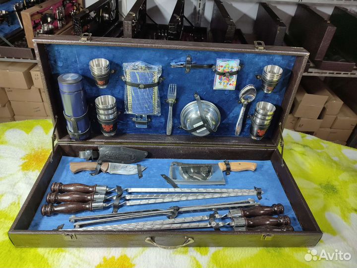 Набор в подарок для пикника (шашлычный)