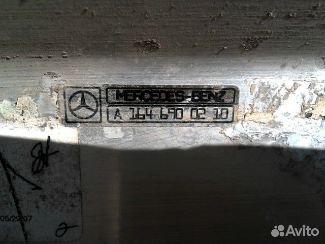 Подножка (железо) Mercedes Benz X164 Gl-Class