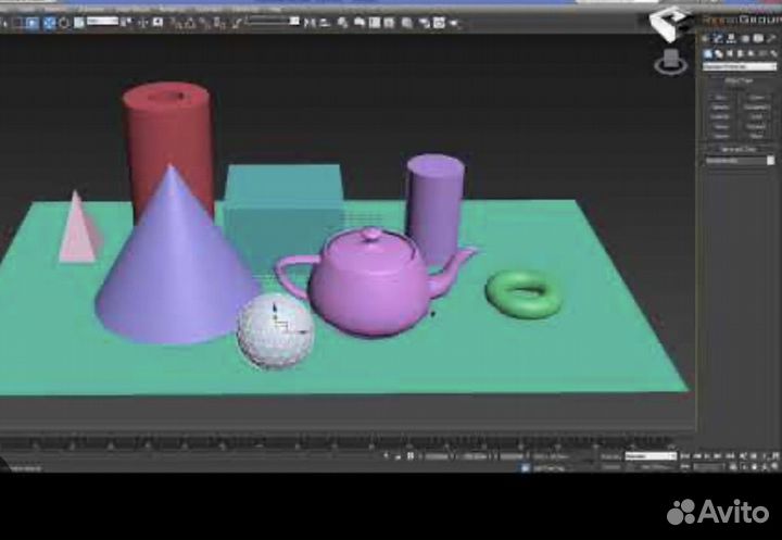 Дизайн интерьера 3D max coral