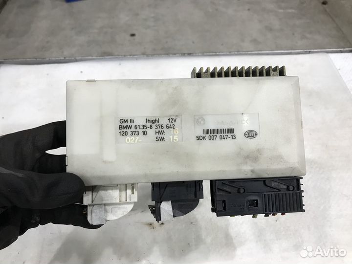 Блок комфорта на BMW 5 E39