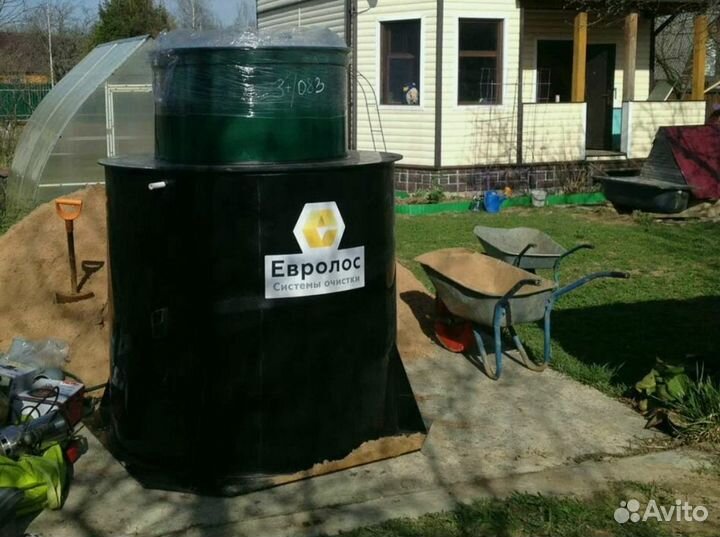 Септик для дома и дачи. Установка под ключ