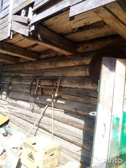 Сруб дома дрова