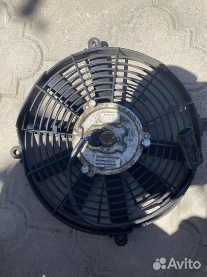 Вентилятор радиатора кондиционера Лада Калина