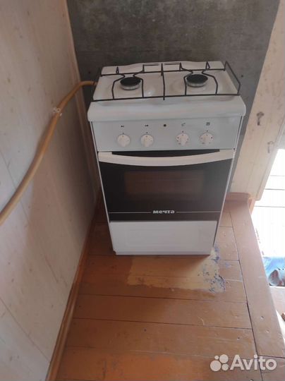 Плита газовая б/у с духовкой электрической