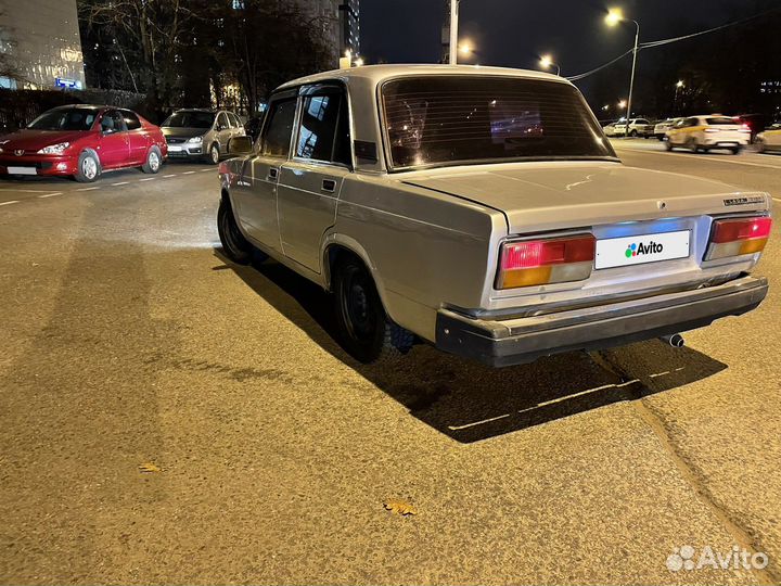 ВАЗ 2107 1.5 МТ, 2010, 81 971 км