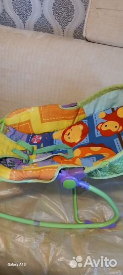 Детские качели шезлонг