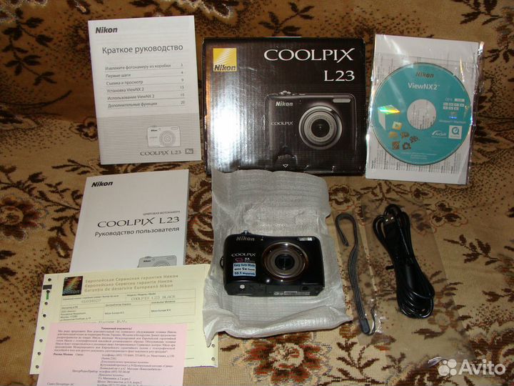 Фотоаппарат nikon coolpix l23