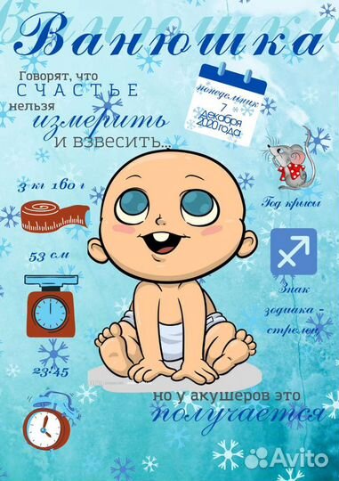 Детские метрики постеры коллажи