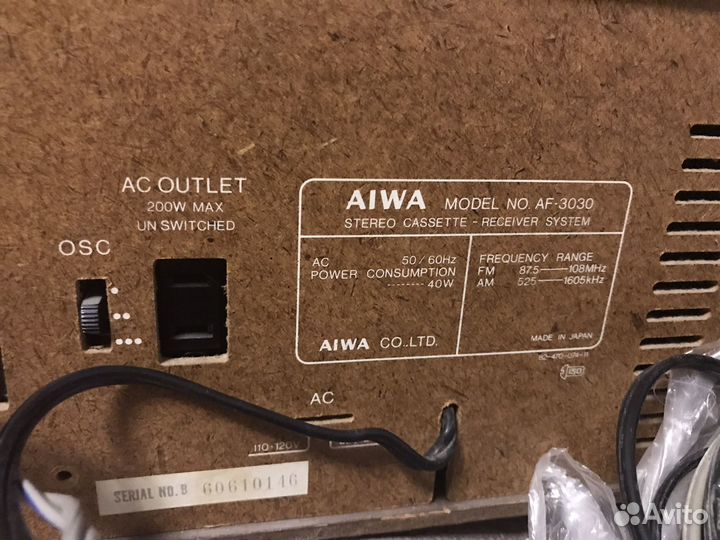 Дека кассетная aiwa