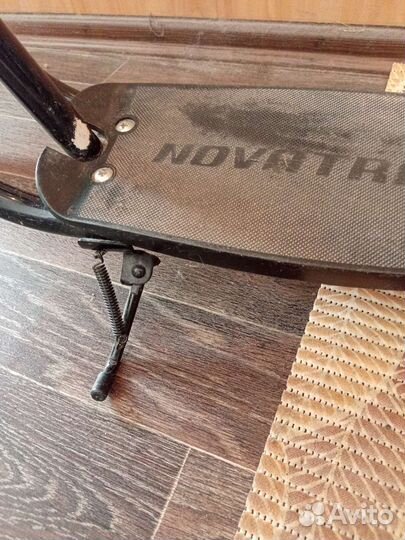 Самокат с большими колесами