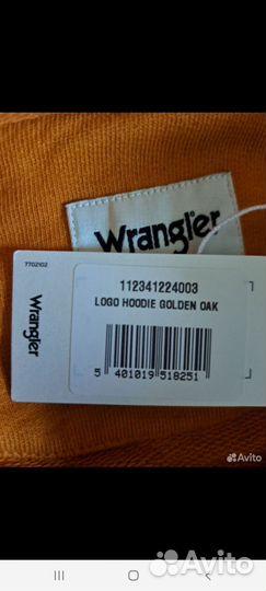 Худи мужское Wrangler