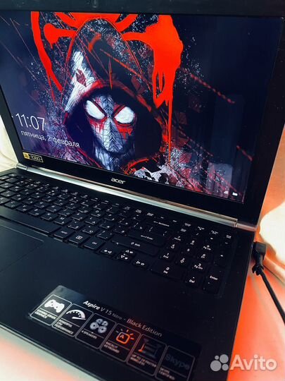 Игровой зверь, мощный и быстрый ноутбук 8 ядер