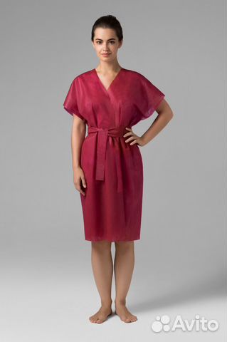 01-572 Халаты одноразовые универсальный 10шт спанб