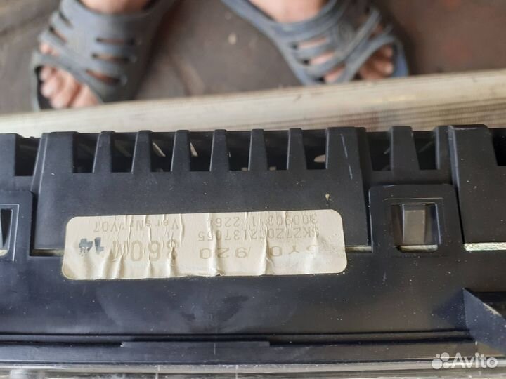 Щиток приборов Skoda Fabia