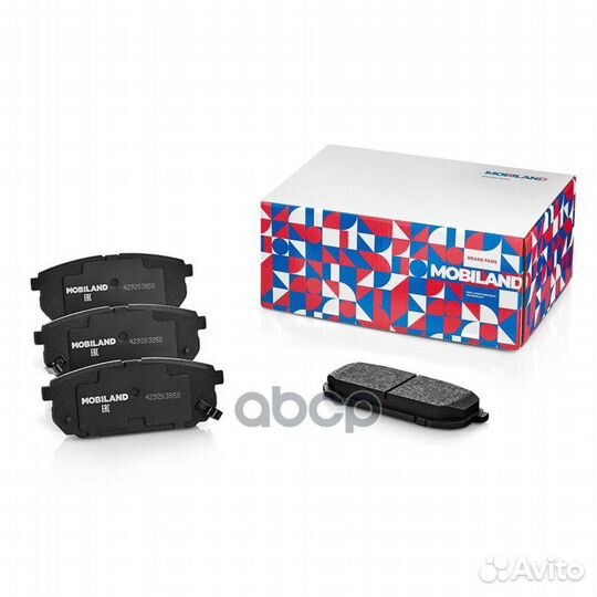 Колодки тормозные дисковые 429203850 mobiland