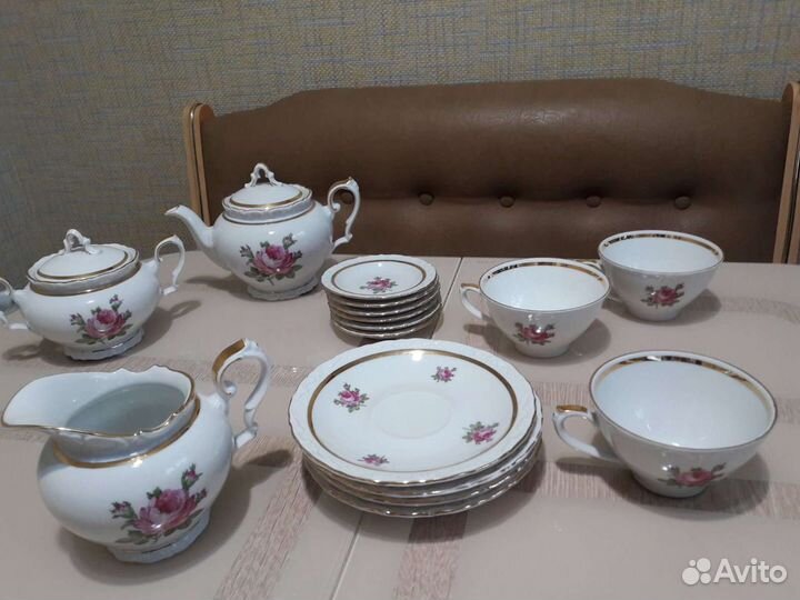 Сервиз столовый kahla, сделан в гдр