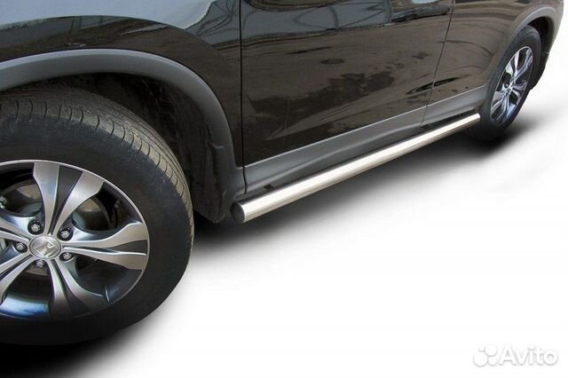 Защита порогов Honda CR-V (2012) (2L)