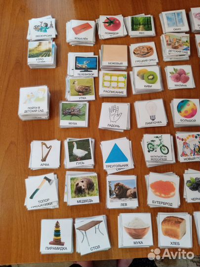 Карточки пекс