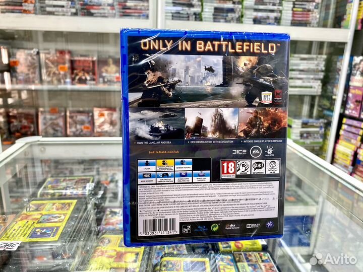 Battlefield 4 Игра для Ps 4 Новый