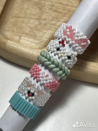 Кольца из бисера