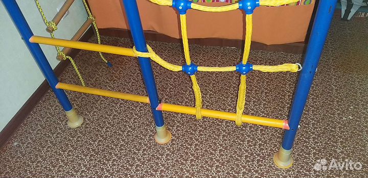 Шведская стенка,турник,кольца,канат