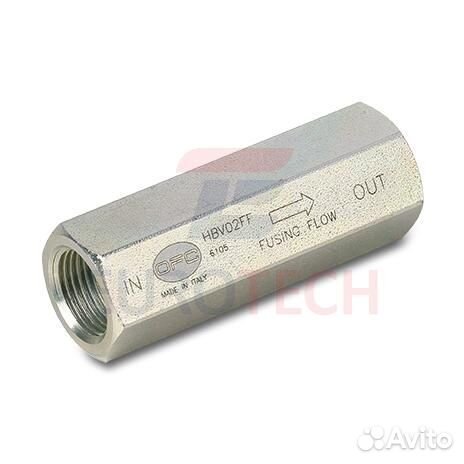 Аварийный клапан в корпусе HBV02FF 3/8