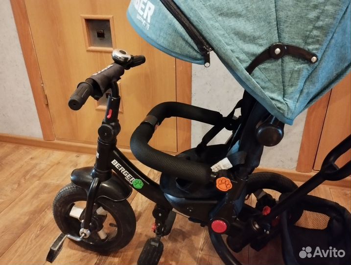 Детский трехколесный велосипед berger werter