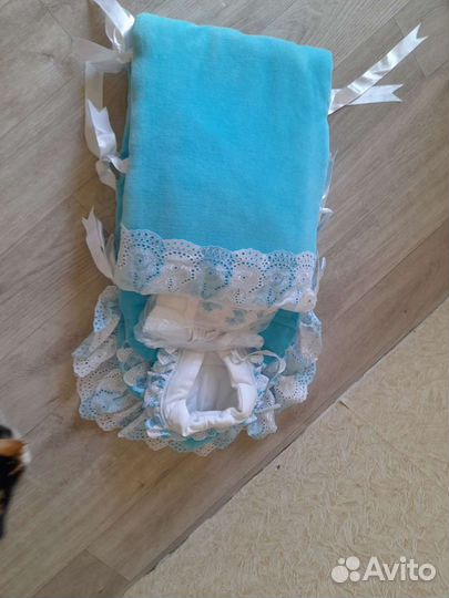 Конверт на выписку для мальчика осень/зима