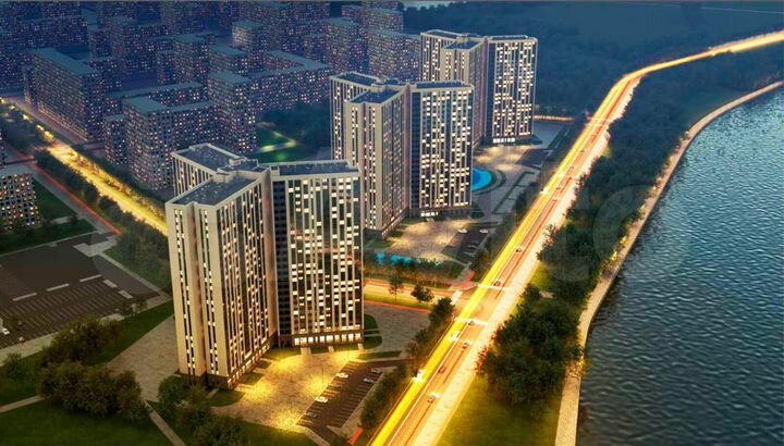 Квартира-студия, 33,1 м², 2/24 эт.