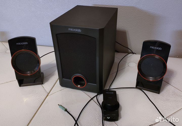 Компьютерная акустика 2.1 Microlab m-111 (колонки)