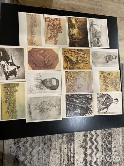 Набор открыток СССР западноевропейская графика