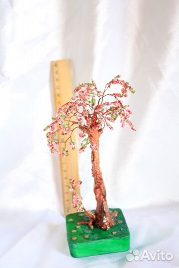 Дерево из бисера, Сакура